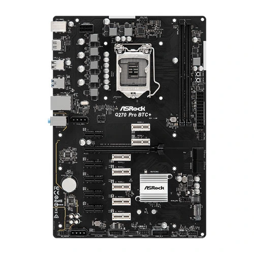 ASRock Q270 Pro BTC Plus ATX DDR4 Motherboard
