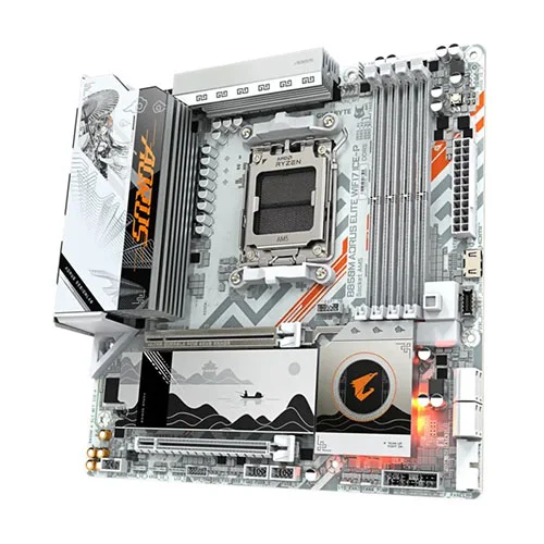 Gigabyte B850M Aorus Elite WIFI7 ICE-P M-ATX Motherboard