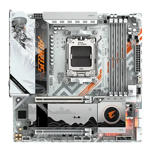 Gigabyte B850M Aorus Elite WIFI7 ICE-P M-ATX Motherboard