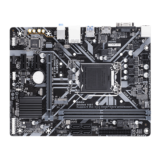 Gigabyte H310M M.2 2.0 DDR4 M-ATX Motherboard