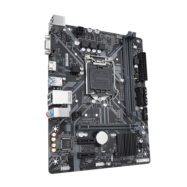 Gigabyte H310M M.2 2.0 DDR4 M-ATX Motherboard