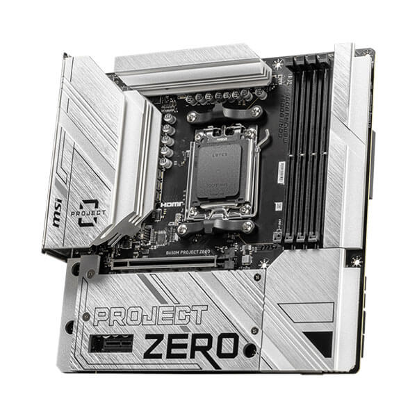 MSI B650M Project Zero WIFI M-ATX Motherboard