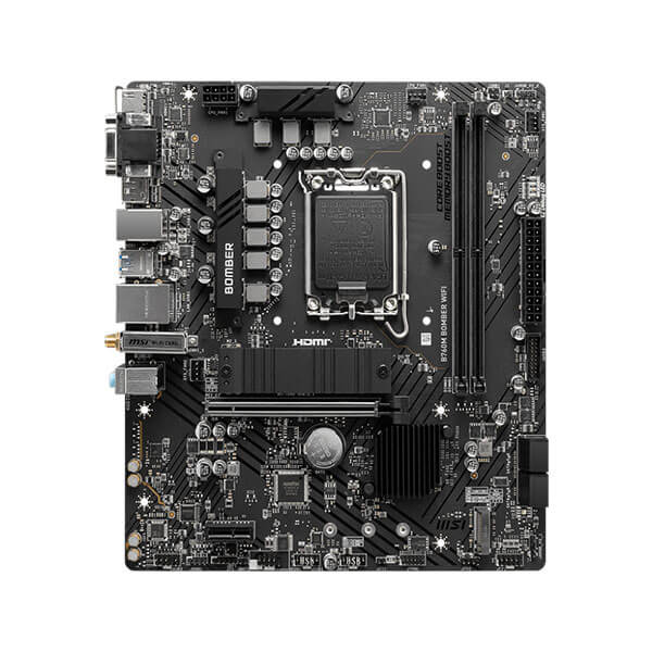 MSI B760M Bomber WIFI M-ATX Motherboard