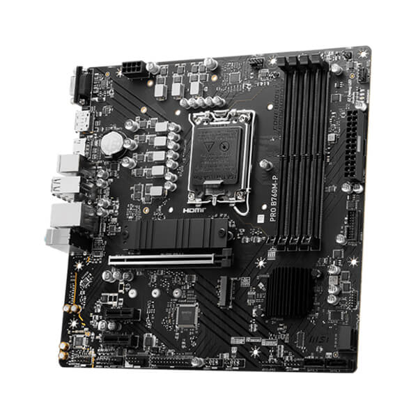 MSI Pro B760M-P DDR5 M-ATX Motherboard