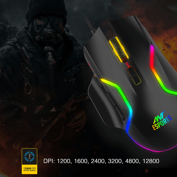Ant Esports GM340 RGB Gaming Mouse