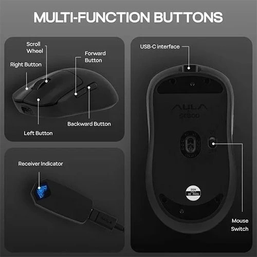 Aula SC800 Wireless Gaming Mouse
