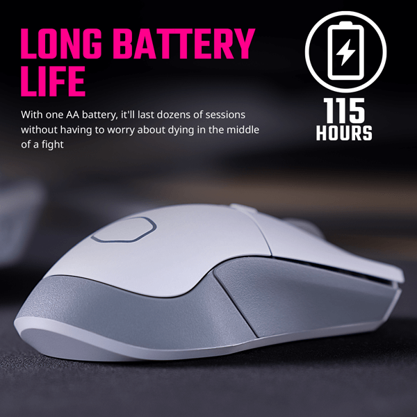 Cooler Master MM311 White Wireless Gaming Mouse