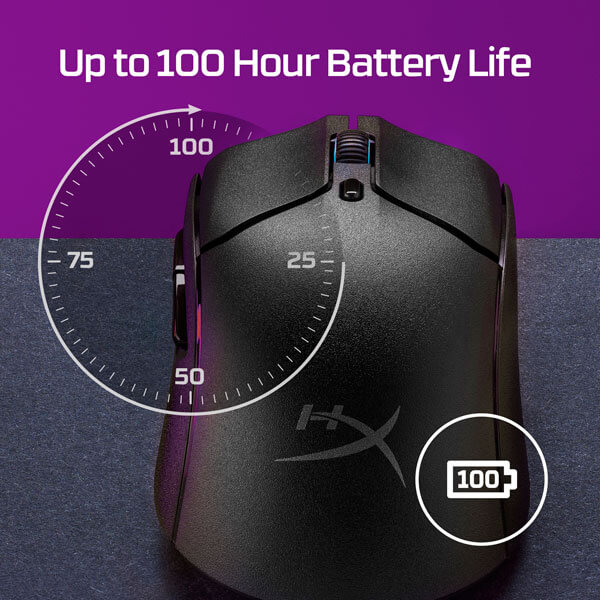 HyperX Pulsefire Haste 2 Wireless RGB Gaming Mouse
