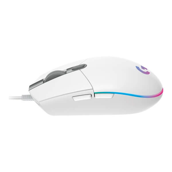 Logitech G203 Lightsync White RGB Gaming Mouse