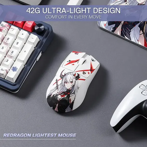 Redragon K1NG M916 Pro Anime Wireless Gaming Mouse