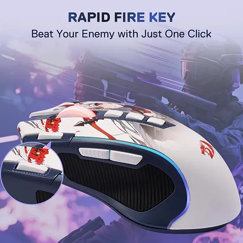Redragon Predator Pro M612 Pro Anime Wireless RGB Gaming Mouse