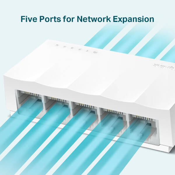 TP-Link LS1005 Unmanaged 5-Port Desktop Switch