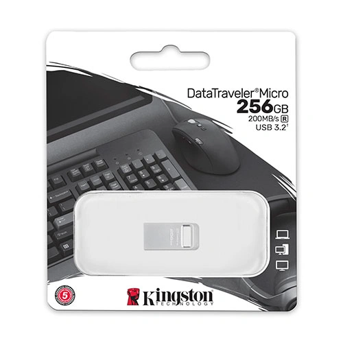 Kingston Data Traveler Micro 256GB USB 3.2 Pen Drive