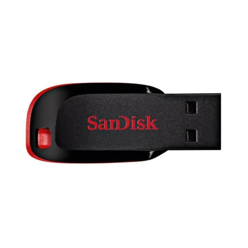 SanDisk Cruzer Blade 8GB USB 2.0 Red Pen Drive