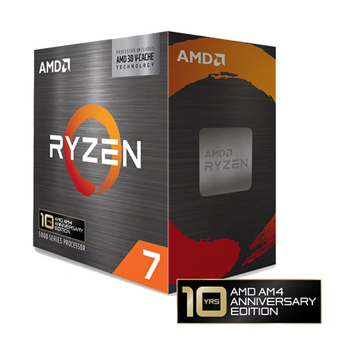 AMD Ryzen 7 5800X3D Processor 10th Anniversary Edition With Carbice Ice Pad