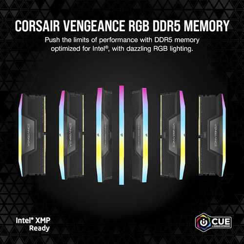 Corsair Vengeance RGB 16GB 5200MHz CL40 DDR5 Ram
