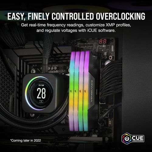 Corsair Vengeance RGB 16GB 5200MHz CL40 DDR5 Ram