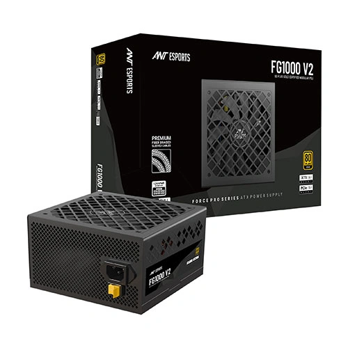 Ant Esports FG1000 V2 ATX 3.1 Gold Fully Modular SMPS
