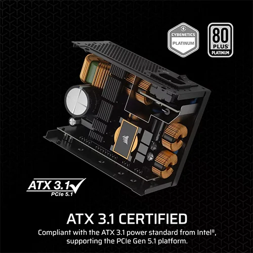 Corsair SF1000 Platinum ATX 3.1 Fully Modular SFX SMPS