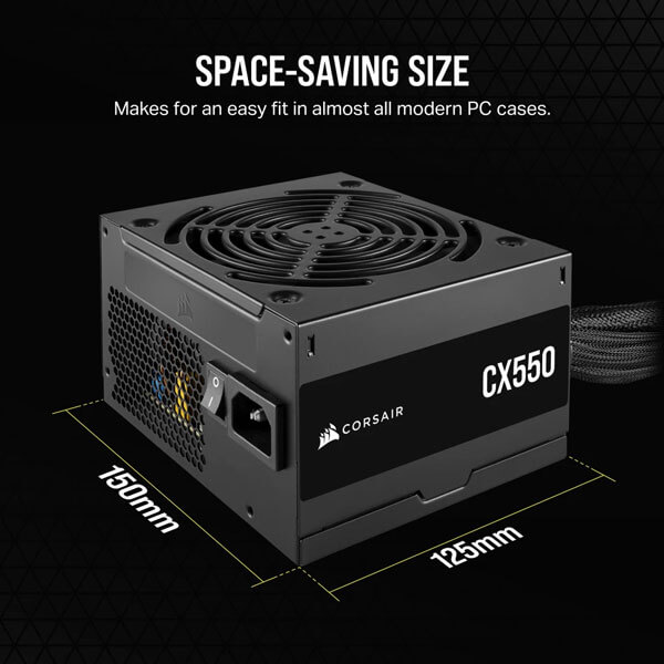 Corsair CX550 80 Plus Bronze SMPS