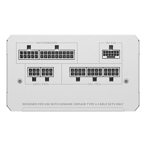 Corsair RM750e ATX 3.1 Gold Fully Modular White SMPS