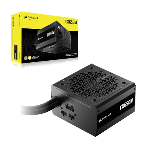 Corsair CX650M ATX 3.1 Bronze Semi Modular SMPS