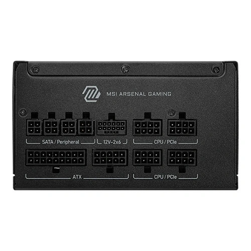 Msi MAG A1000GLS PCIE5 Gold 1000 Watt ATX 3.1 Fully Modular Smps