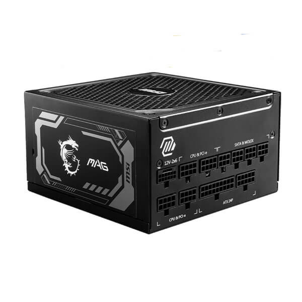 MSI Mag A1250GL Pcie5 ATX 3.1 Smps