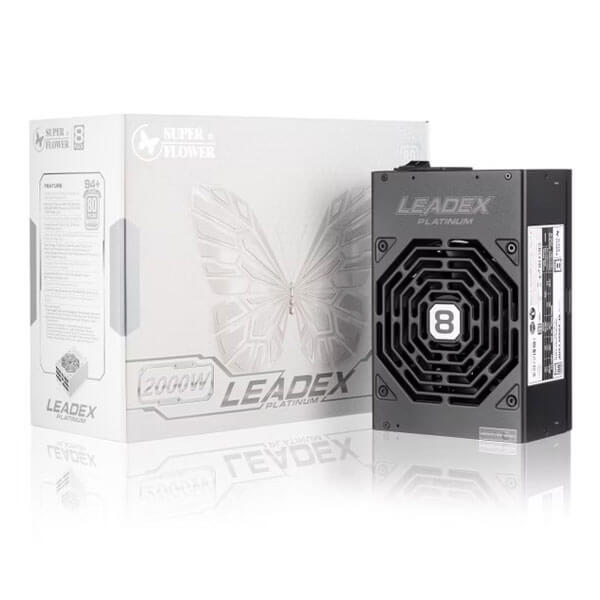 SUPER FLOWER Leadex Platinum 2000W Fully Modular SMPS