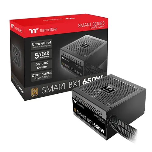 Thermaltake Smart BX1 650 Watt Bronze Smps - DC To DC Version