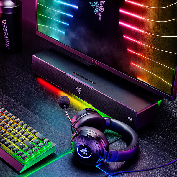 Razer Leviathan V2 PC Gaming Soundbar with Subwoofer