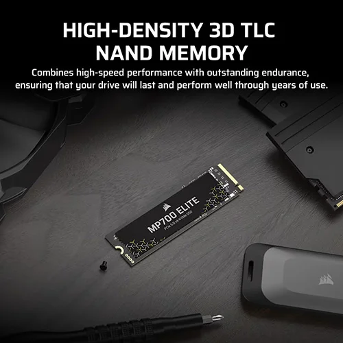 Corsair MP700 Elite 1TB NVMe Gen5 SSD