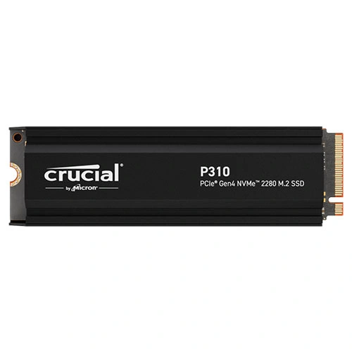 Crucial P310 NVMe 1TB Gen4 SSD with Heatsink