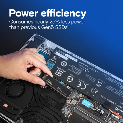 Crucial P510 1TB NVMe Gen5 SSD