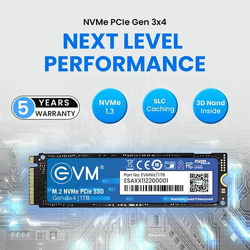 EVM 1TB NVMe Gen3 SSD