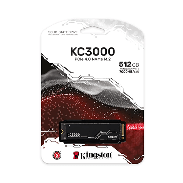 Kingston KC3000 512GB NVMe Gen4 SSD