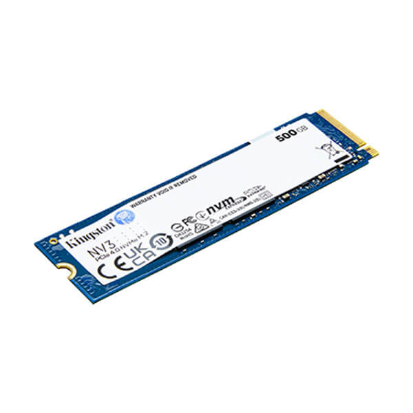 Kingston NV3 500GB NVMe Gen4 SSD