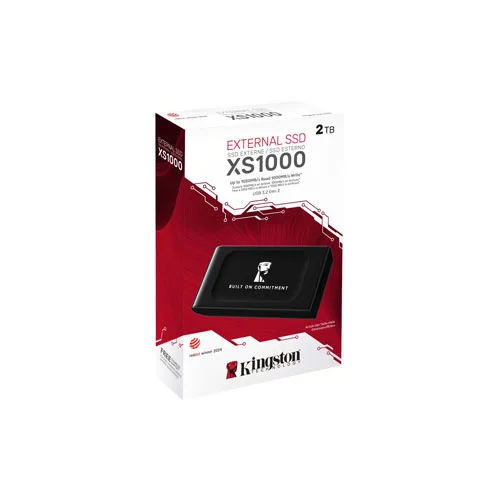 Kingston XS1000 2TB USB 3.2 Gen 2 BOC External SSD