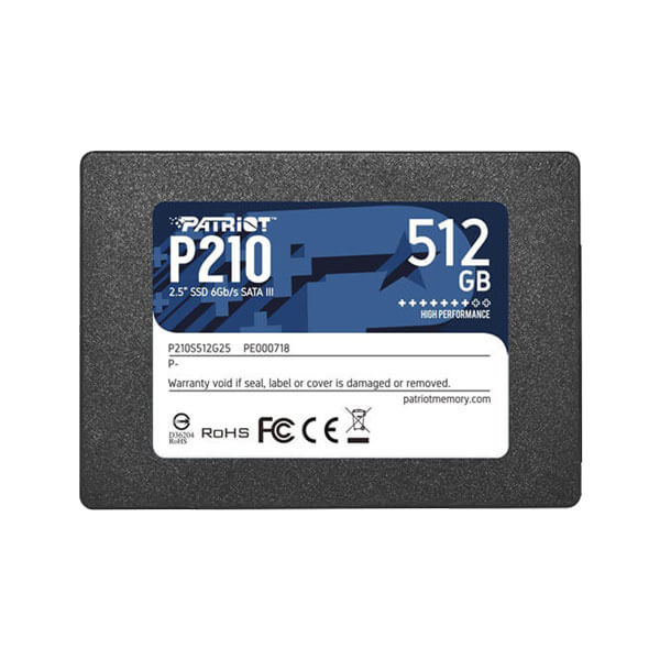 Patriot P210 Internal SSD, 512GB